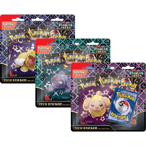 Pokemon - Paldean Fates - Tech Sticker collection