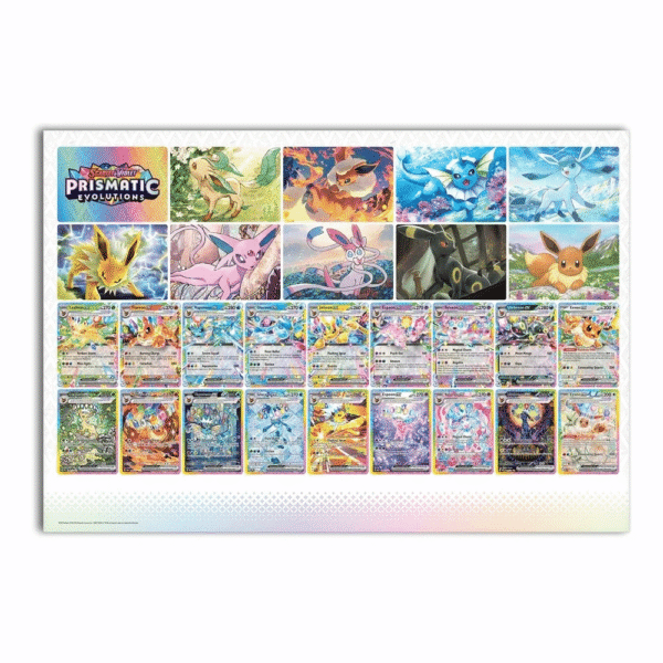 prismatic evolutions poster collection Pokemon - Prismatic Evolutions - Poster Collection