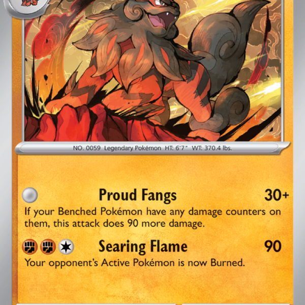 TWM - 100 - Hisuian Arcanine - holo