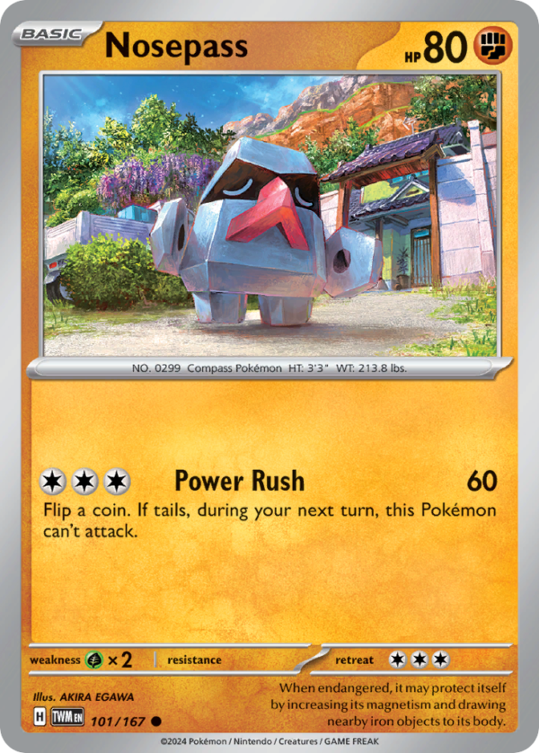 TWM - 101 - Nosepass - reverse holo
