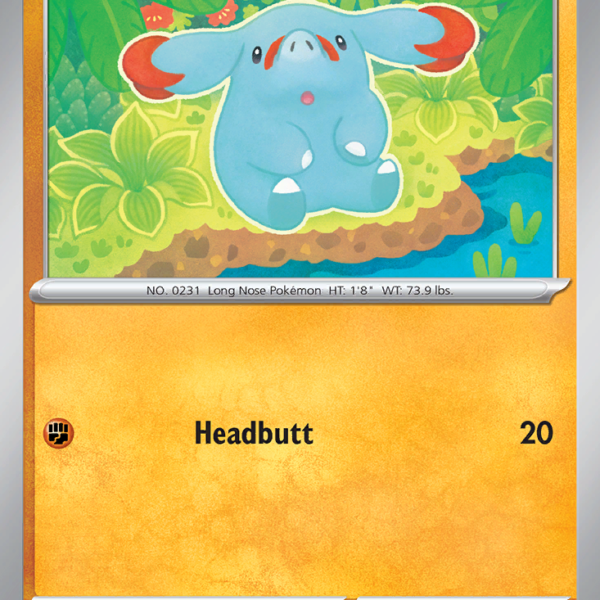 SSP - 102 - Phanpy - reverse holo