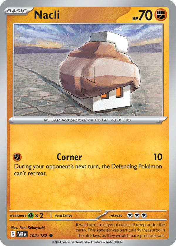 PAR - 102 - nacli - reverse holo
