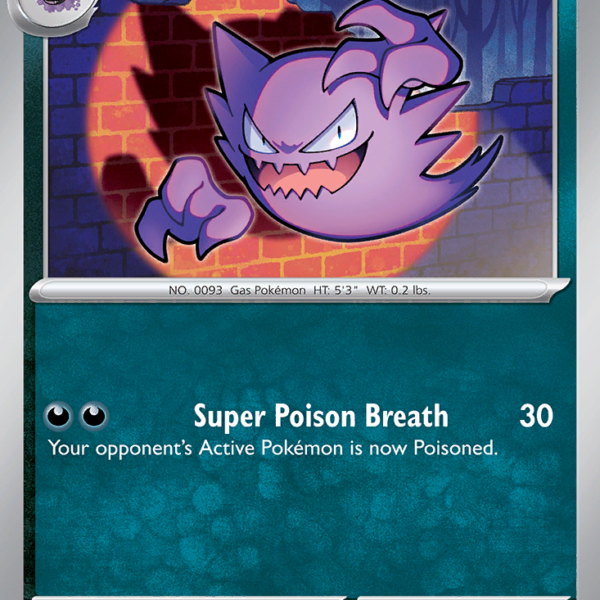 TEF - 103 - Haunter - reverse holo