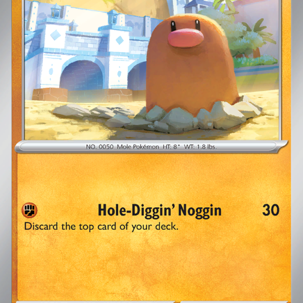 OBF - 103 - Diglett - reverse holo