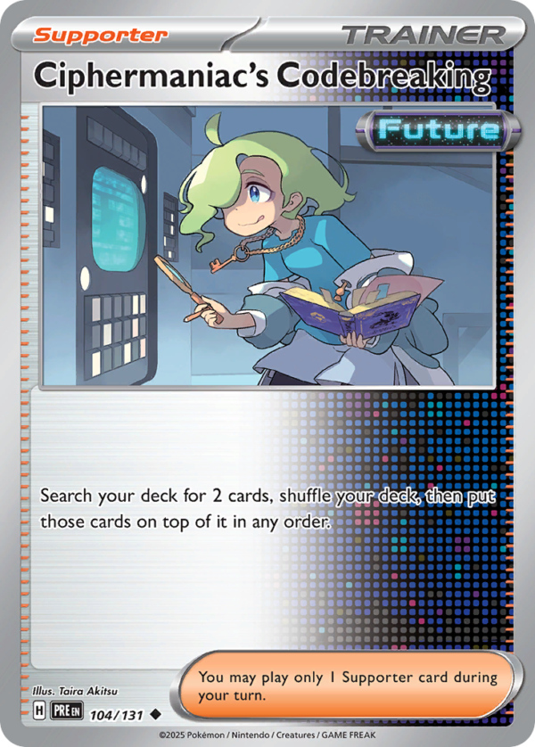 PRE - 104 - Ciphermaniac's Codebreaking - reverse holo
