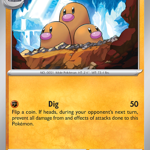 OBF - 104 - Dugtrio - reverse holo