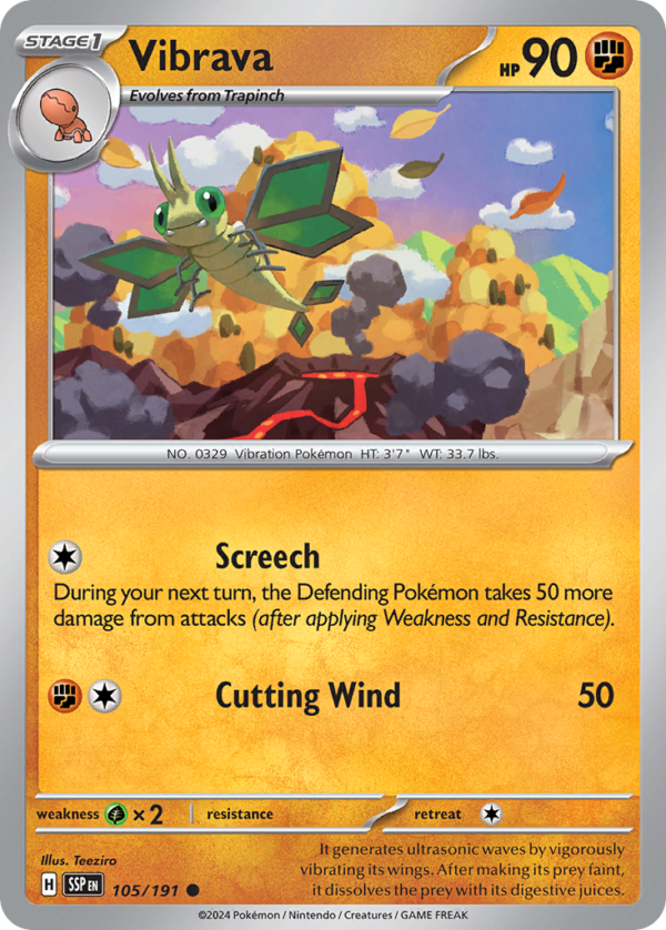 SSP - 105 - Vibrava - reverse holo
