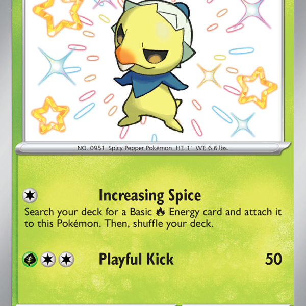 PAF - 106 - Capsakid - Shiny rare