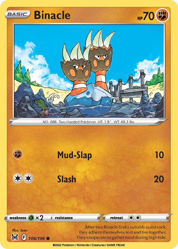 LOR - 106 - Binacle - reverse holo