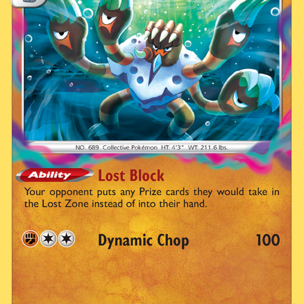 LOR - 107 - Barbaracle - reverse holo