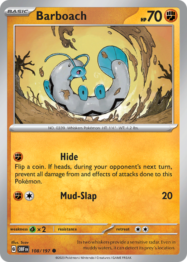 OBF - 108 - Barboach - reverse holo