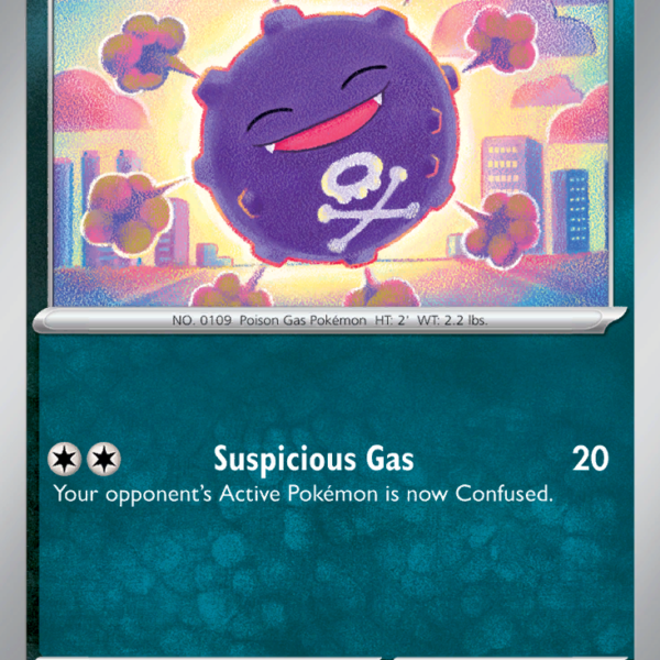 MEW - 109 - Koffing - reverse holo