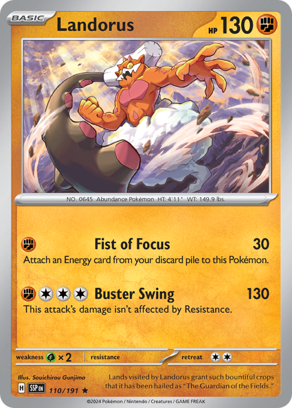 SSP - 110 - Landorus - holo