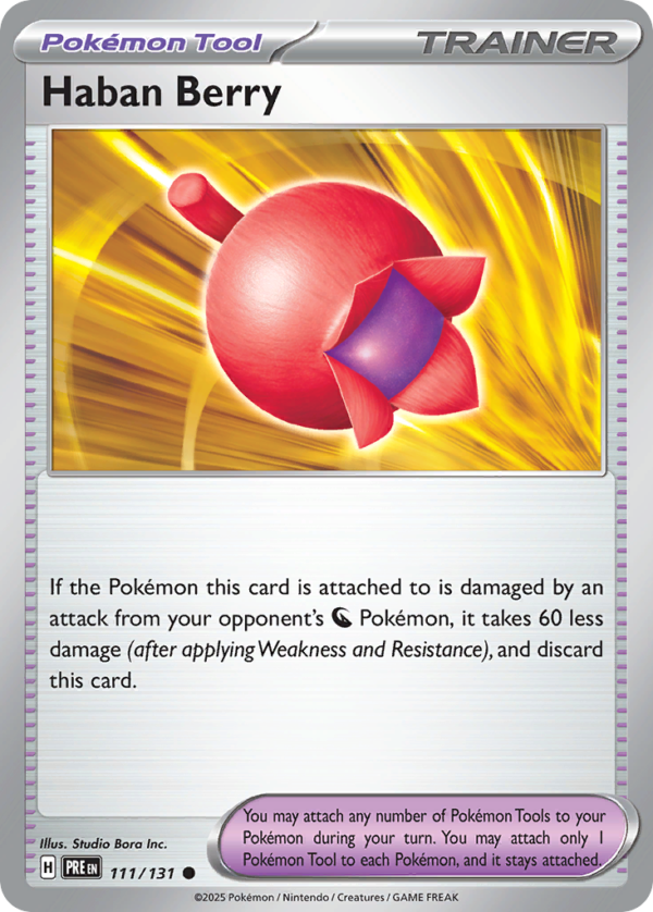 PRE - 111 - Haban Berry - reverse holo