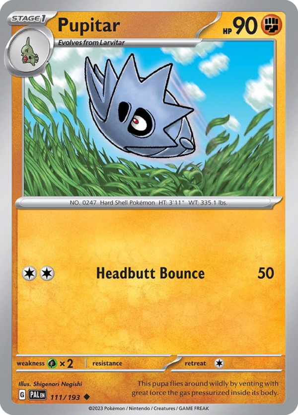 PAL - 111 - Pupitar - reverse holo