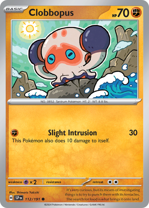 SSP - 112 - Clobbopus - reverse holo
