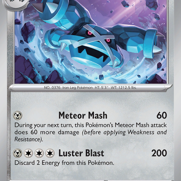 TEF - 115 - Metagross - reverse holo