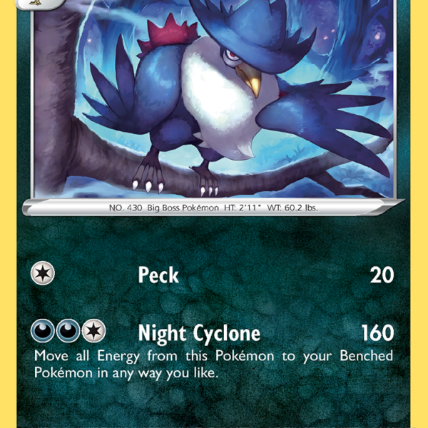LOR - 115 - Honchkrow - reverse holo