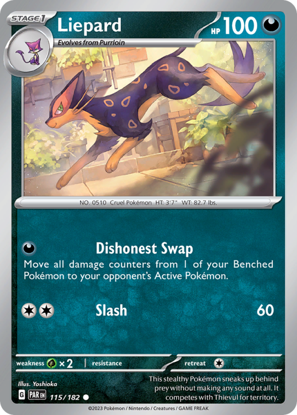 PAR - 115 - Liepard - reverse holo