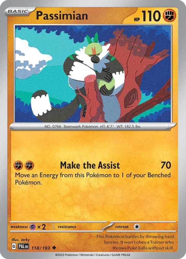 PAL - 118 - Passimian - reverse holo