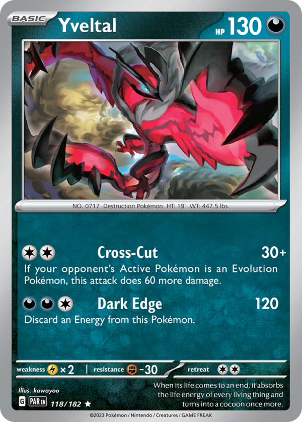 PAR - 118 - Yveltal - holo