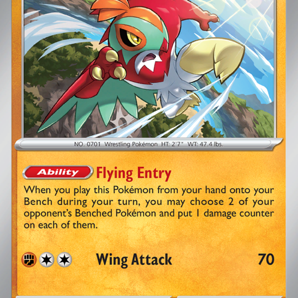 SVI - 118 - Hawlucha - reverse holo