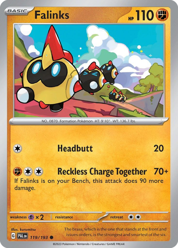 PAL - 119 - Falinks - reverse holo