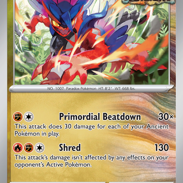 TEF - 119 - Koraidon - holo
