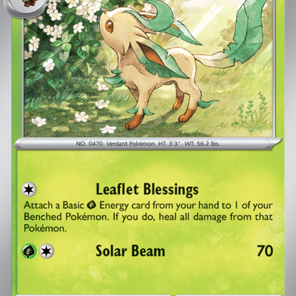 TWM - 011 - Leafeon - reverse holo