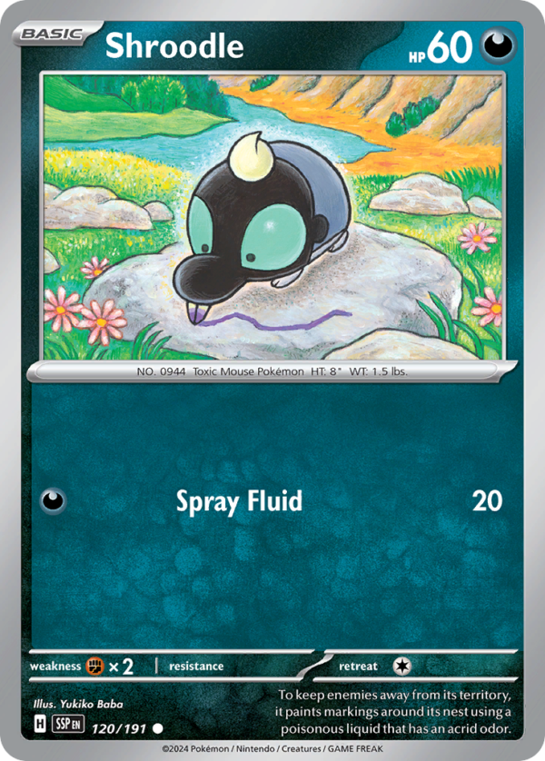 SSP - 120 - Shroodle - reverse holo