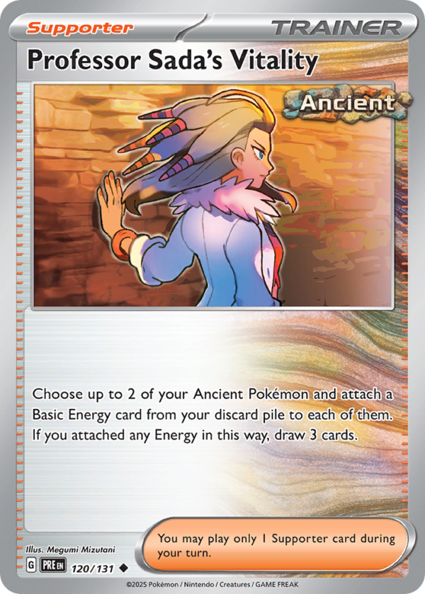 PRE - 120 - Professor Sada's Vitality - reverse holo