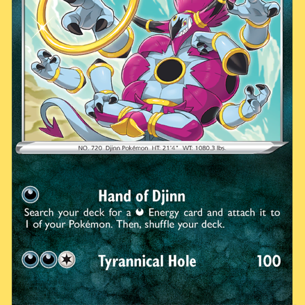 LOR - 122 - Hoopa - reverse holo