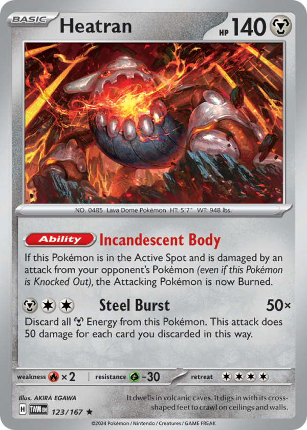 TWM - 123 - Heatran - holo
