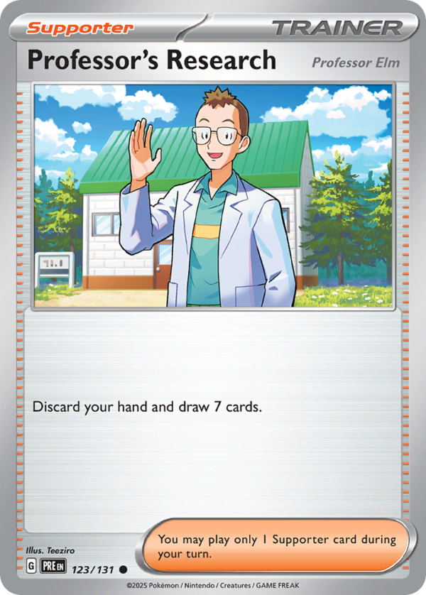 PRE - 123 - Professor's Research - reverse holo