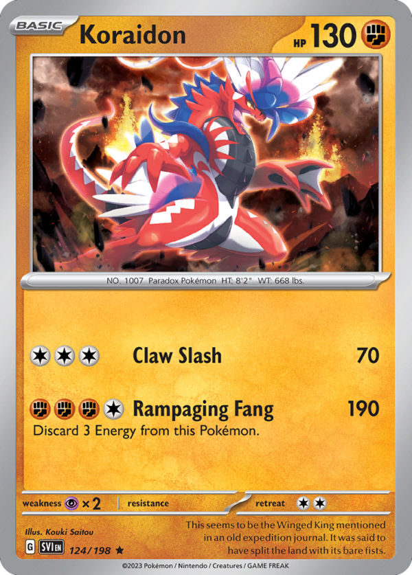 SVI - 124 - Koraidon - holo