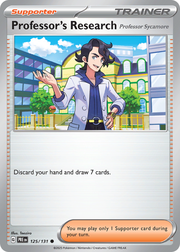 PRE - 125 - Professor's Research - reverse holo