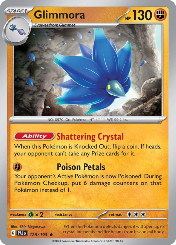 PAL - 126 - Glimmora - reverse holo