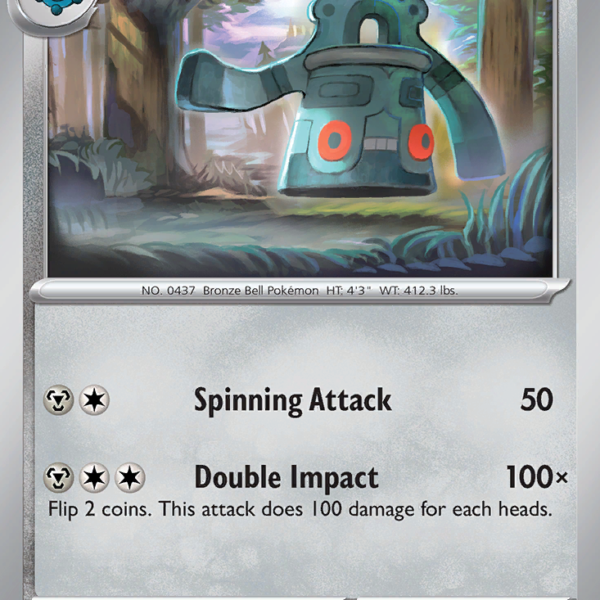 SSP - 127 - Bronzong - reverse holo