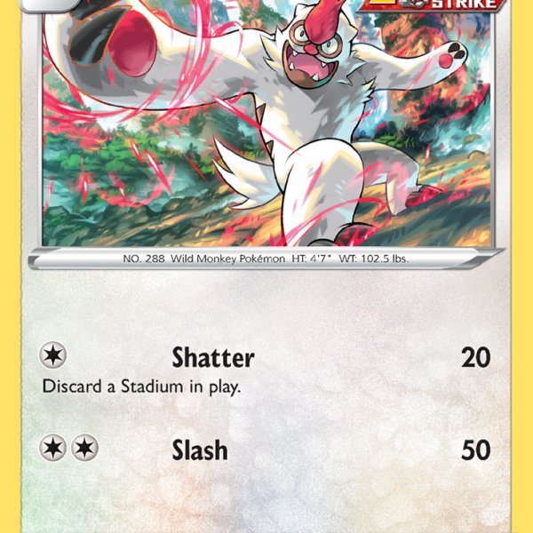 EVS - 130 - Vigoroth - reverse holo