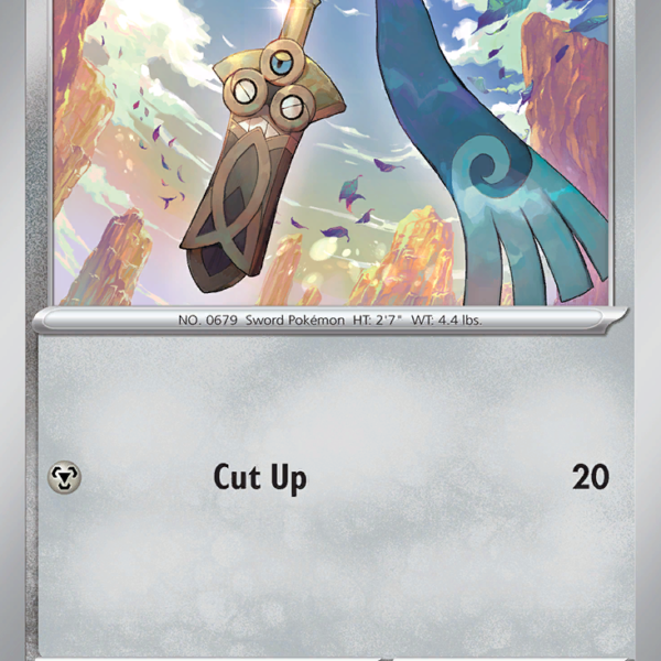 PAR - 130 - Honedge - reverse holo