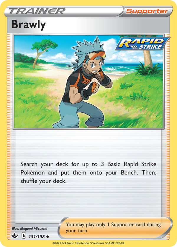 CRE - 131 - Brawly - reverse holo