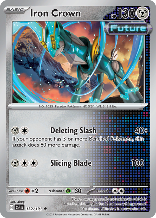 SSP - 132 - Iron Crown - reverse holo