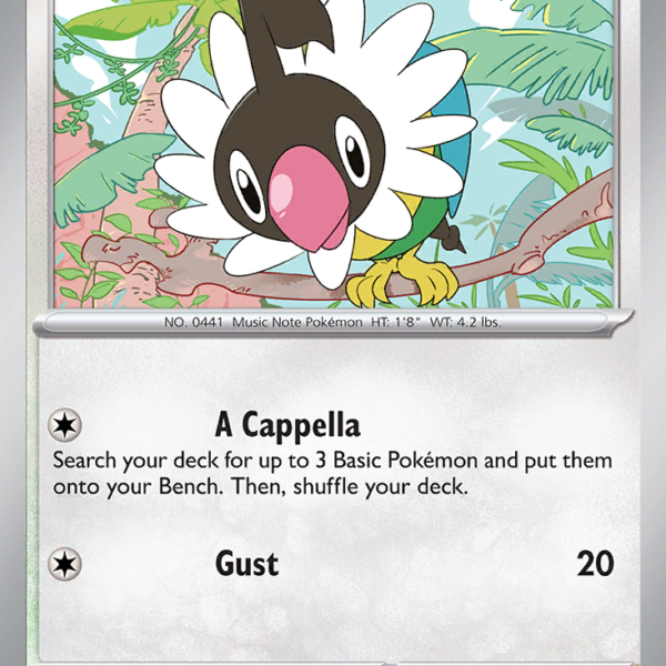 TEF - 132 - Chatot - reverse holo