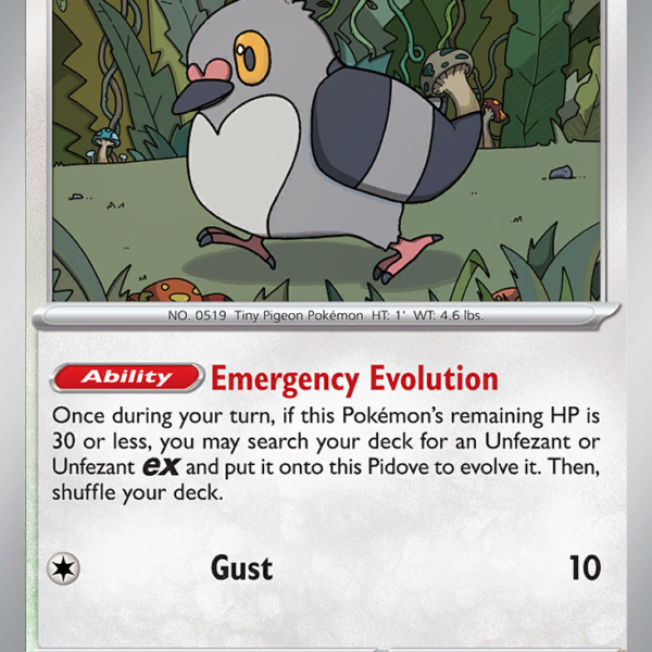 TEF - 133 - Pidove - reverse holo