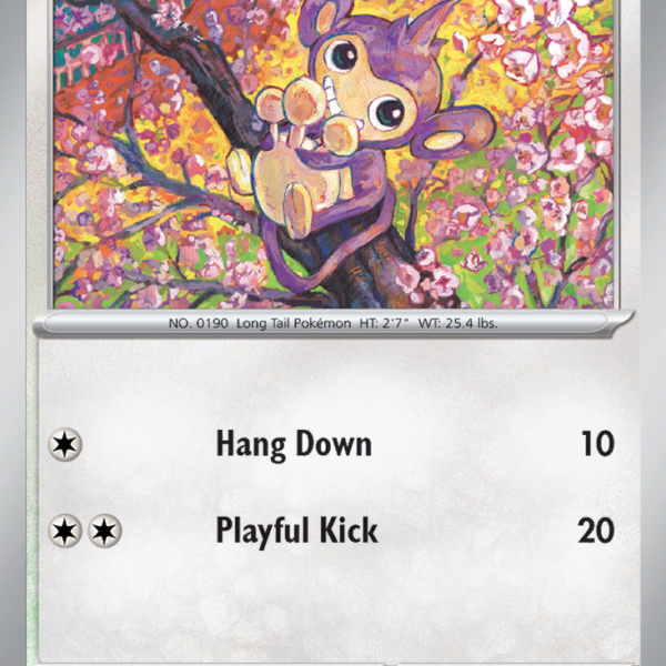 TWM - 137 - Aipom - reverse holo