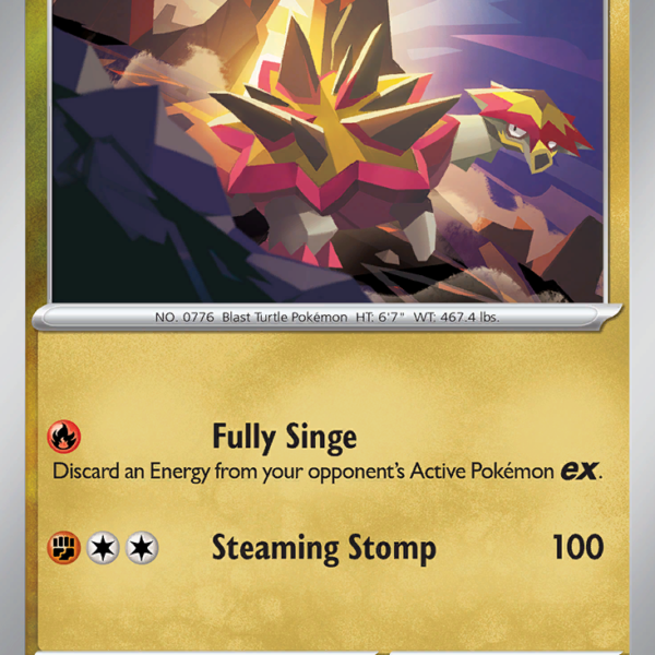 SSP - 137 - Turtonator - reverse holo