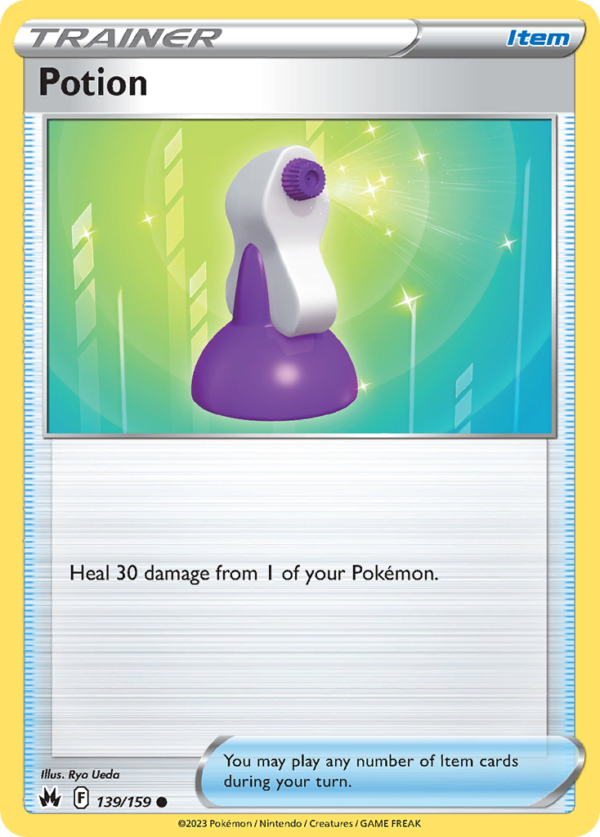 CRZ - 139 - Potion - reverse holo