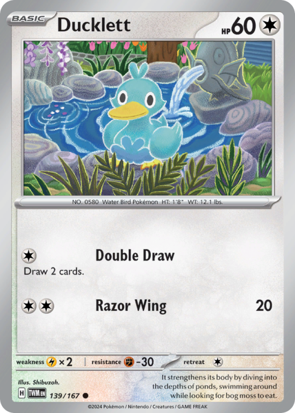 TWM - 139 - Ducklett - reverse holo