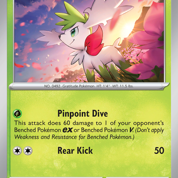 TEF - 013 - Shaymin - reverse holo