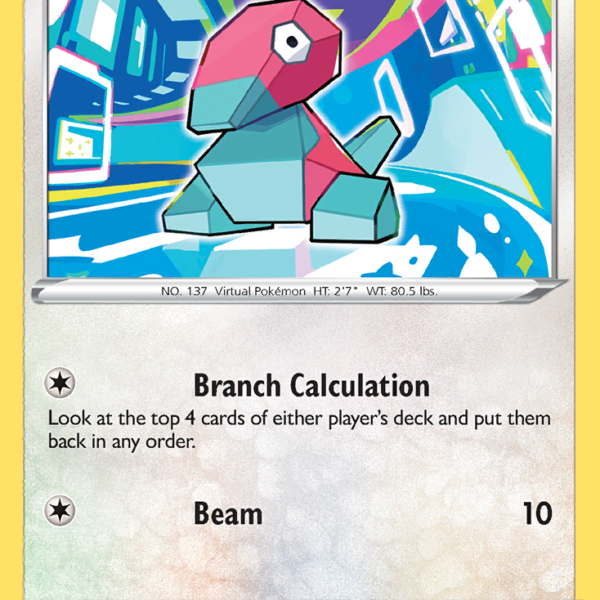 LOR - 140 - Porygon - reverse holo